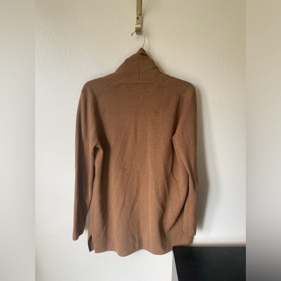 J.Crew Women’s Chelsea Open Front Cardigan Sweater Tan Size S - Picture 3 of 7